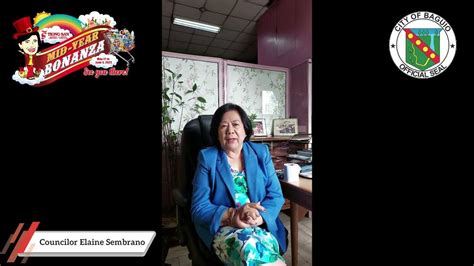 vice mayor of baguio city|PROFILE: ELAINE SEMBRANO .
